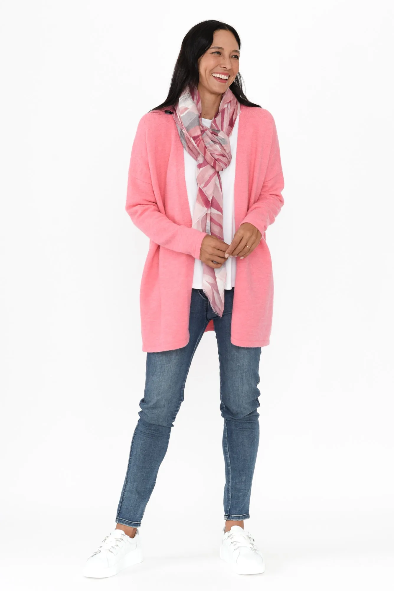 Emy Pink Knit Cardigan sold by Blue Bungalow product image thumbnail 2