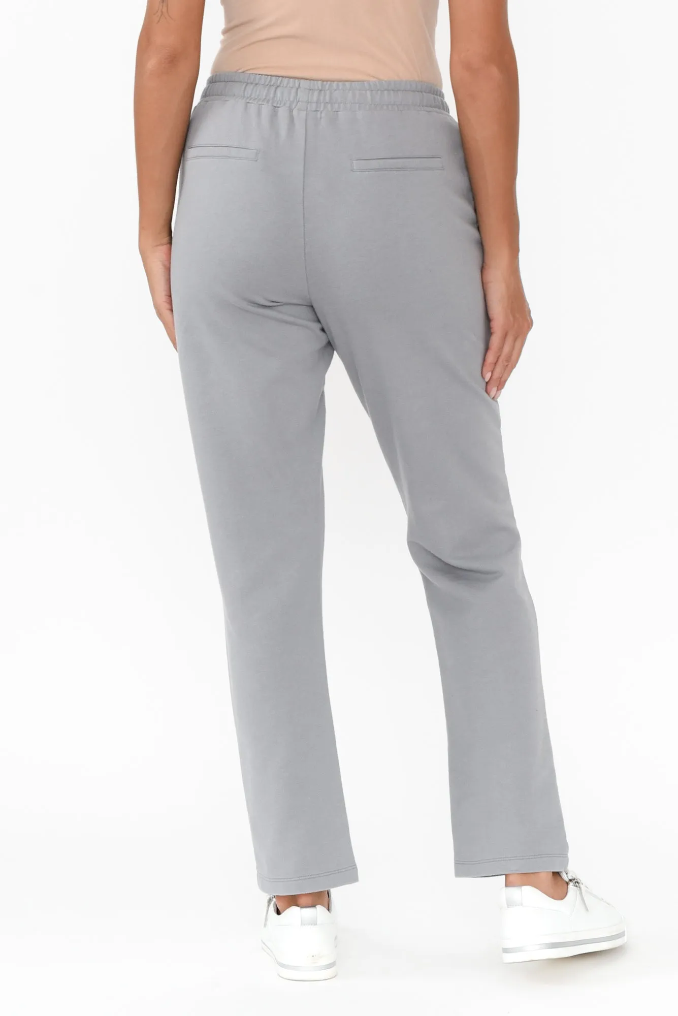 Leola Steel Cotton Sweatpants sold by Blue Bungalow product image thumbnail 5