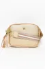 Donna Gold Crossbody Bag sold by Blue Bungalow