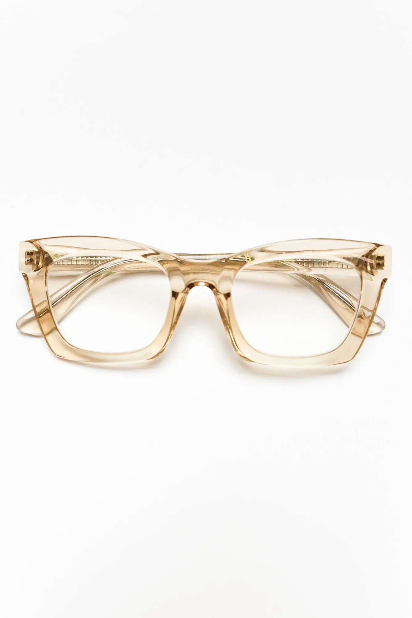 Olivier Champagne Reading Glasses sold by Blue Bungalow