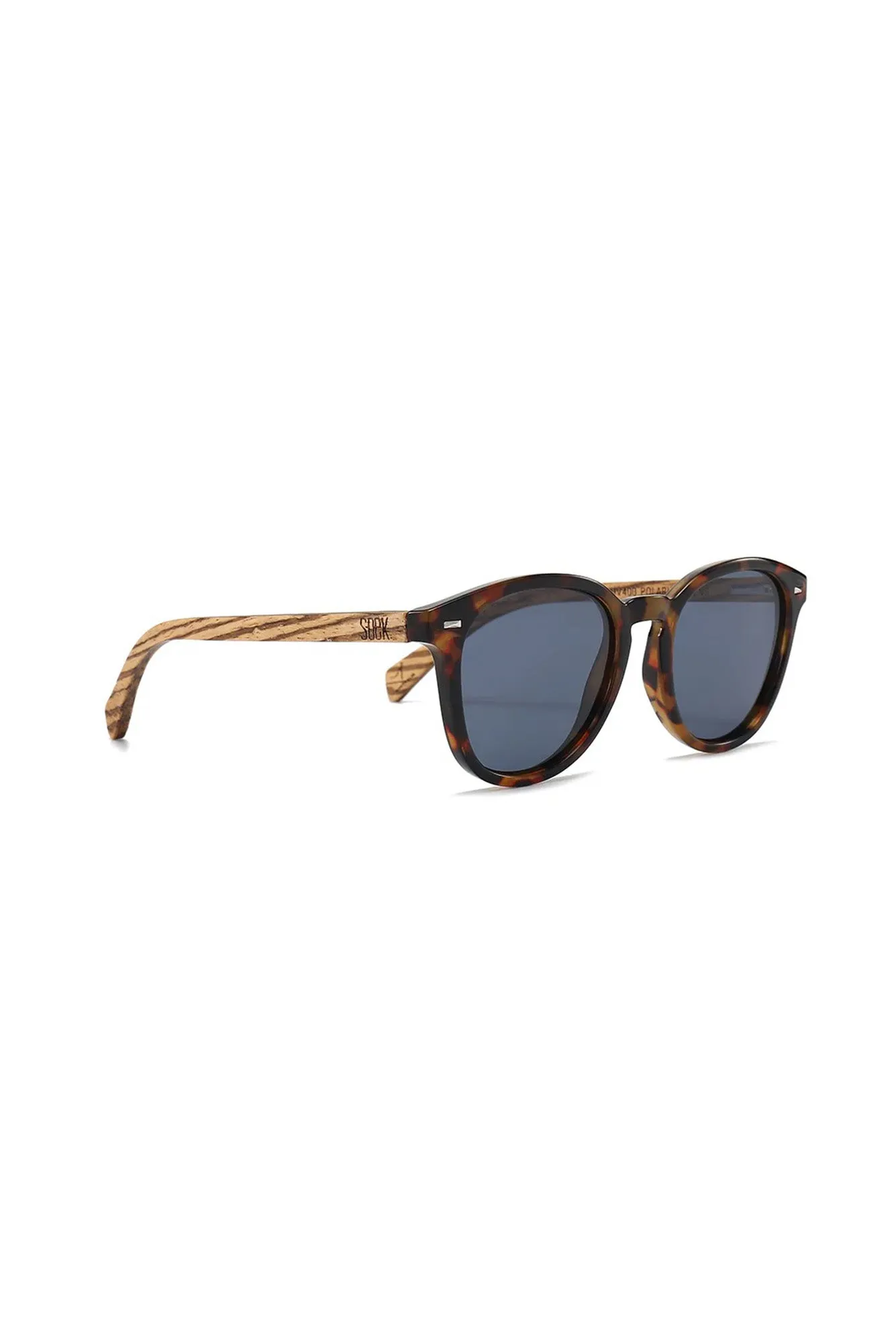 Taine Tortoiseshell Wooden Sunglasses sold by Blue Bungalow