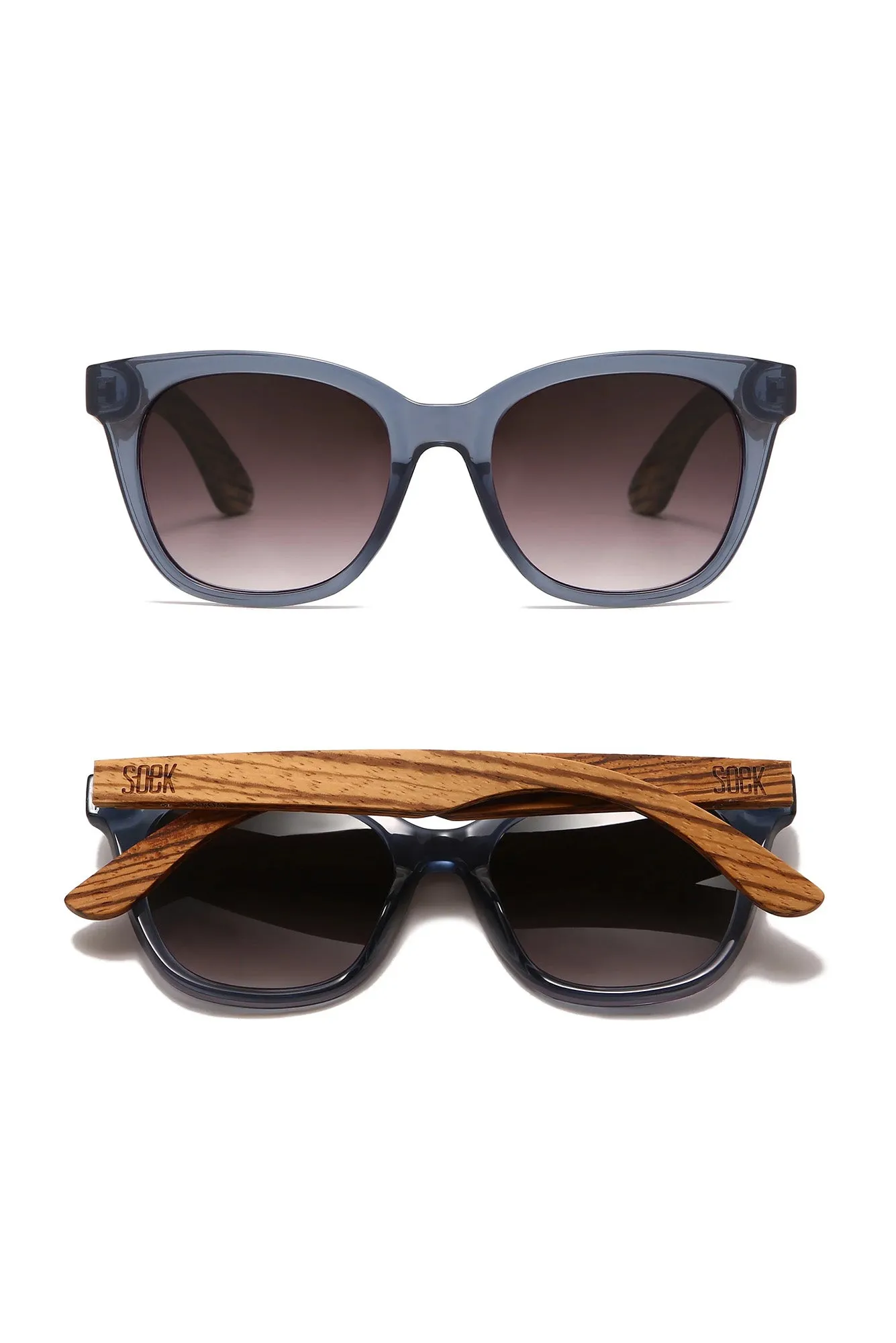Lila Blue Wooden Reading Sunglasses sold by Blue Bungalow