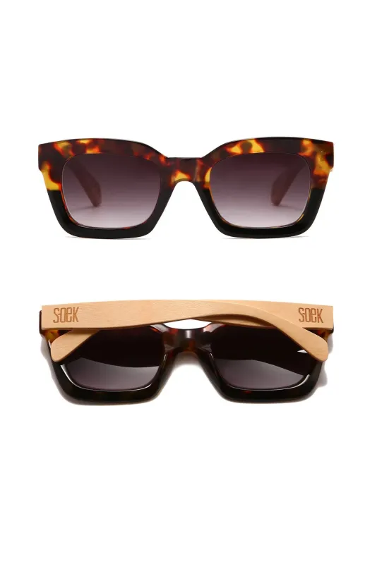 Zahra Dark Tortoiseshell Reading Sunglasses sold by Blue Bungalow