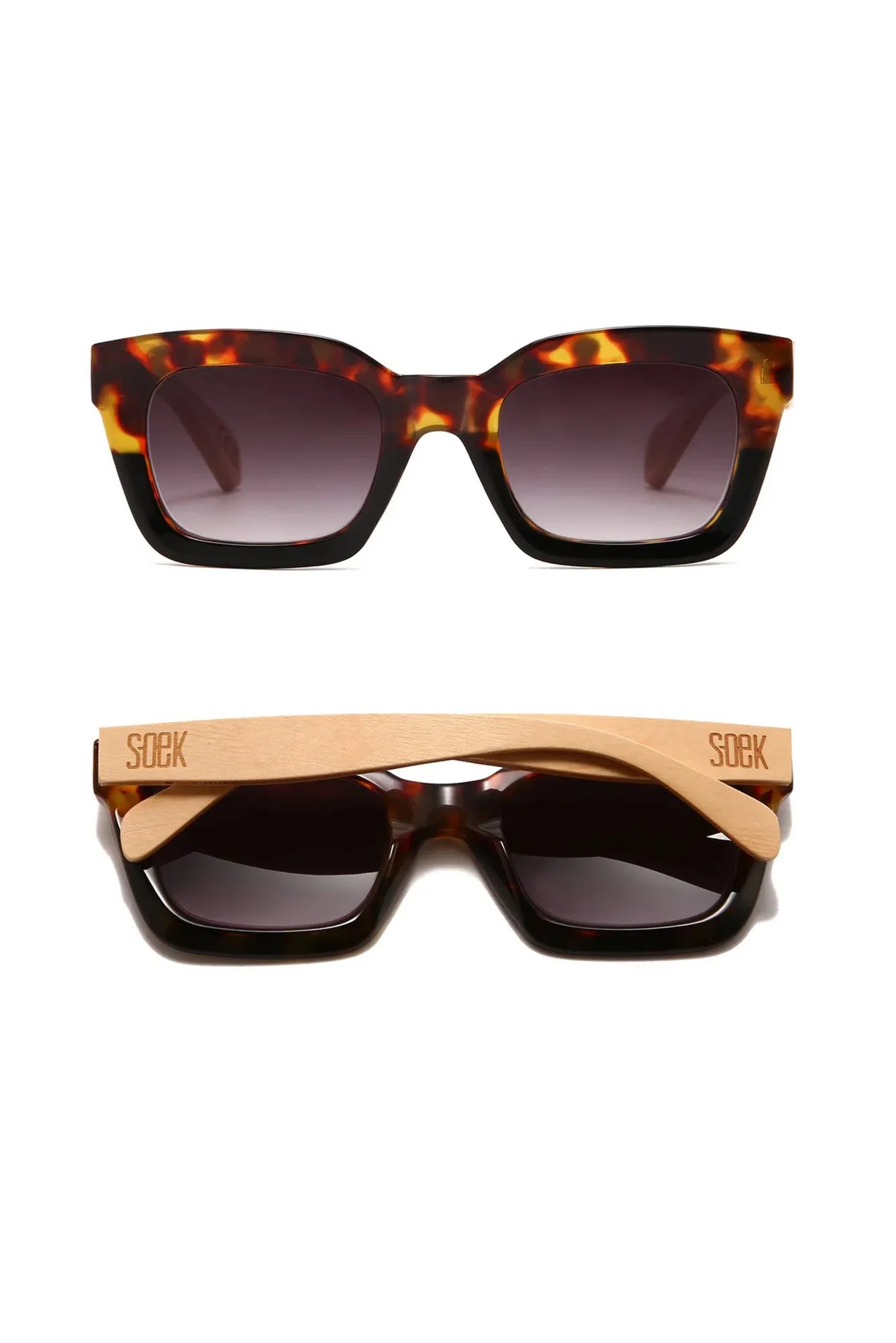 Zahra Dark Tortoiseshell Reading Sunglasses sold by Blue Bungalow