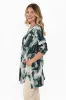 Dylan Khaki Watercolour Knit Tunic sold by Blue Bungalow