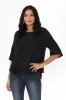 Liora Black Layered Top sold by Blue Bungalow