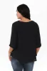 Liora Black Layered Top sold by Blue Bungalow