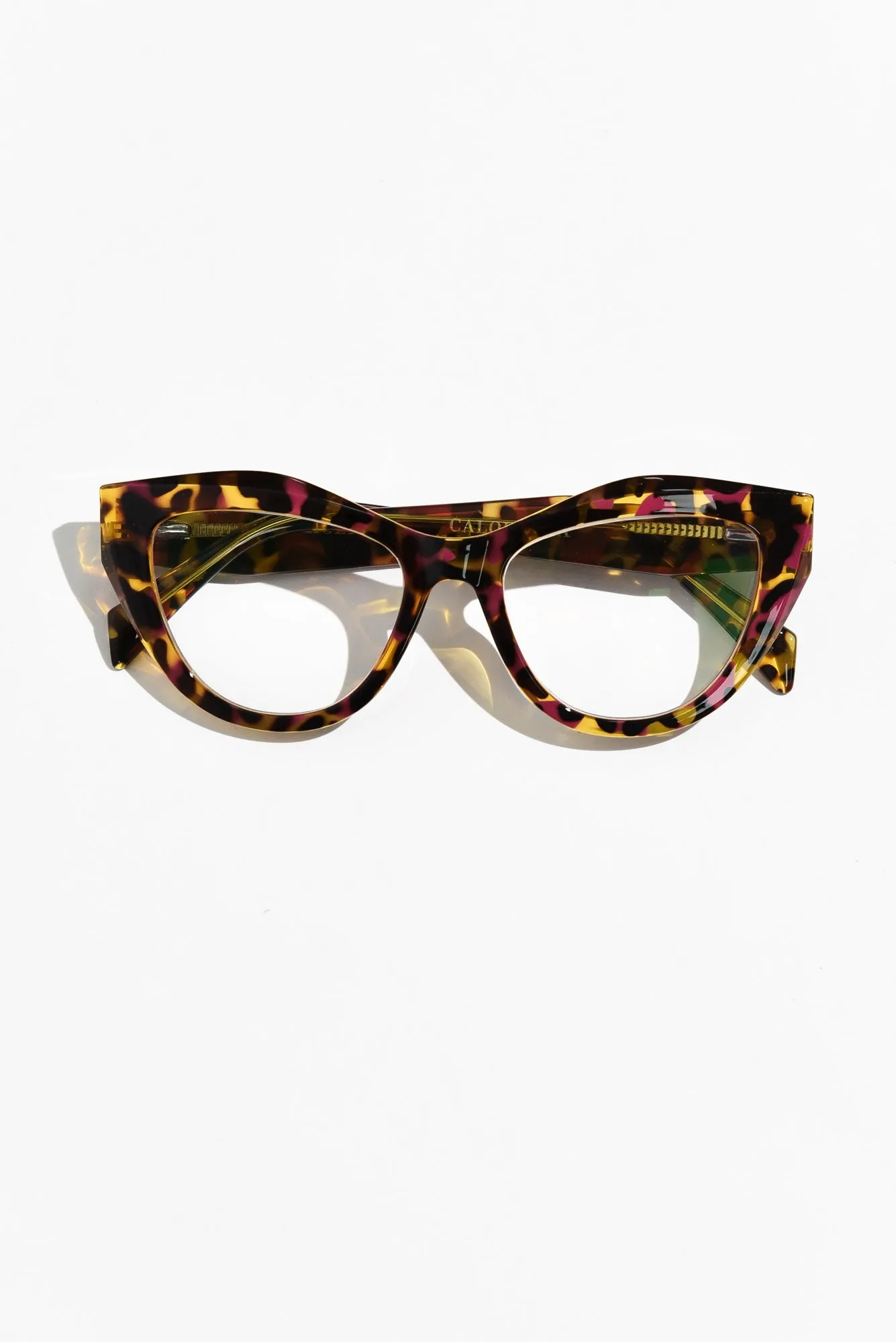 Newcastle Pink Tortoiseshell Reading Glasses sold by Blue Bungalow