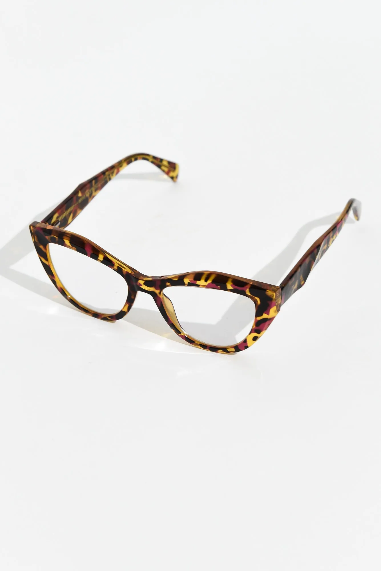 Newcastle Pink Tortoiseshell Reading Glasses sold by Blue Bungalow product image thumbnail 2