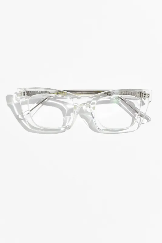 Olivier Clear Reading Glasses sold by Blue Bungalow