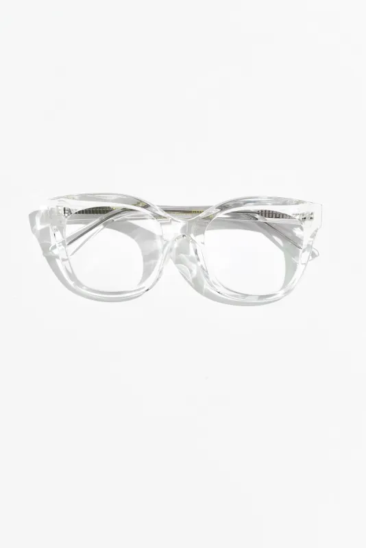 Bourke Clear Reading Glasses sold by Blue Bungalow