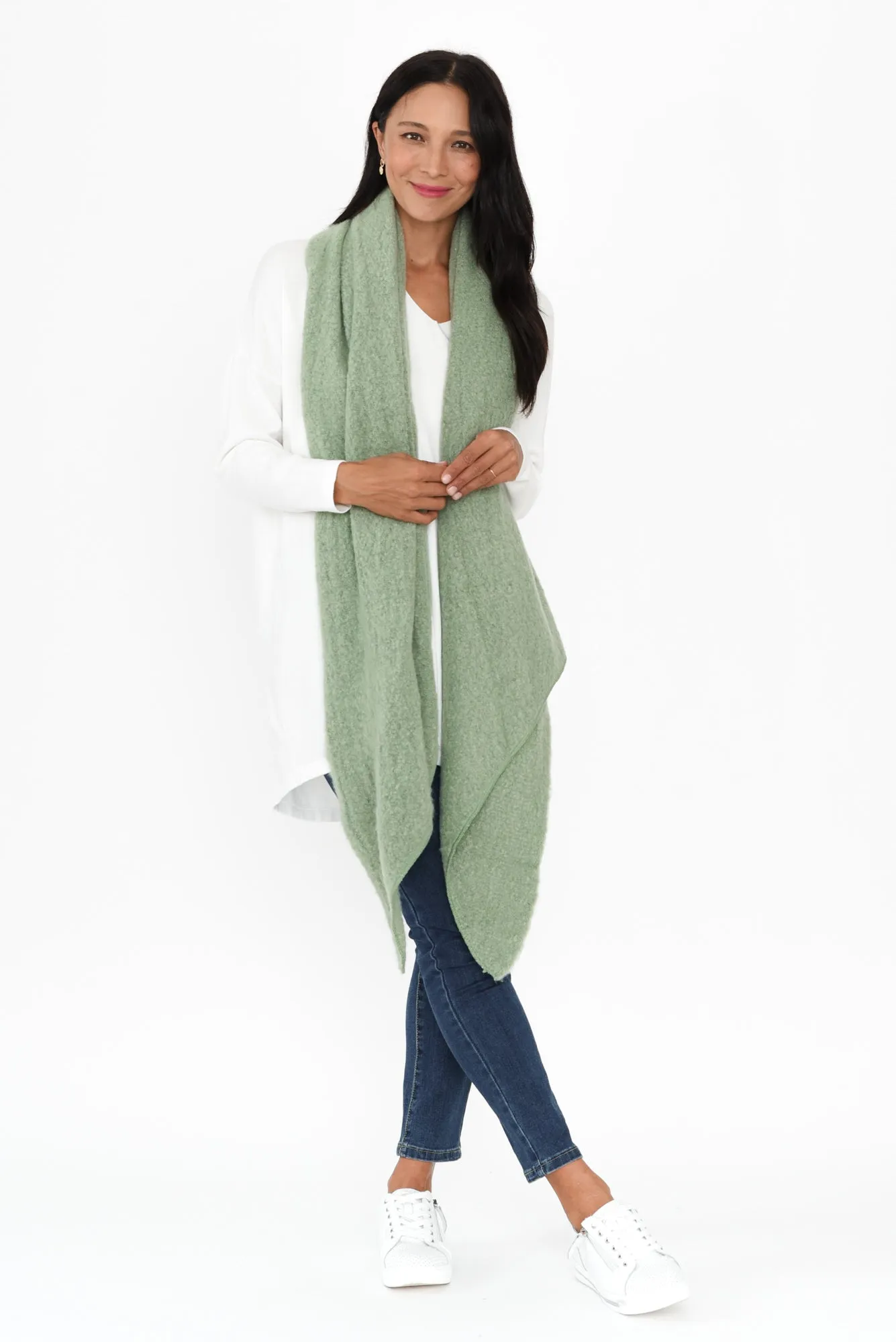 Alaina Sage Scarf sold by Blue Bungalow product image thumbnail 2