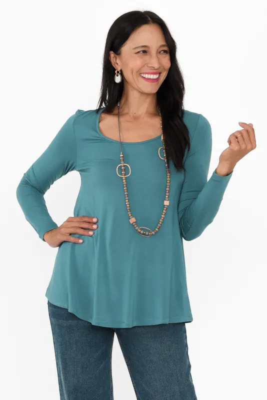 Pippa Steel Bamboo Top sold by Blue Bungalow