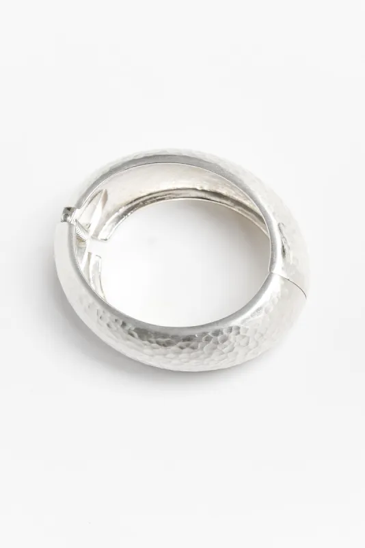 Boyra Silver Bangle sold by Blue Bungalow