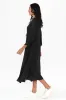 Sapporo Black Cotton Blend Crescent Dress sold by Blue Bungalow