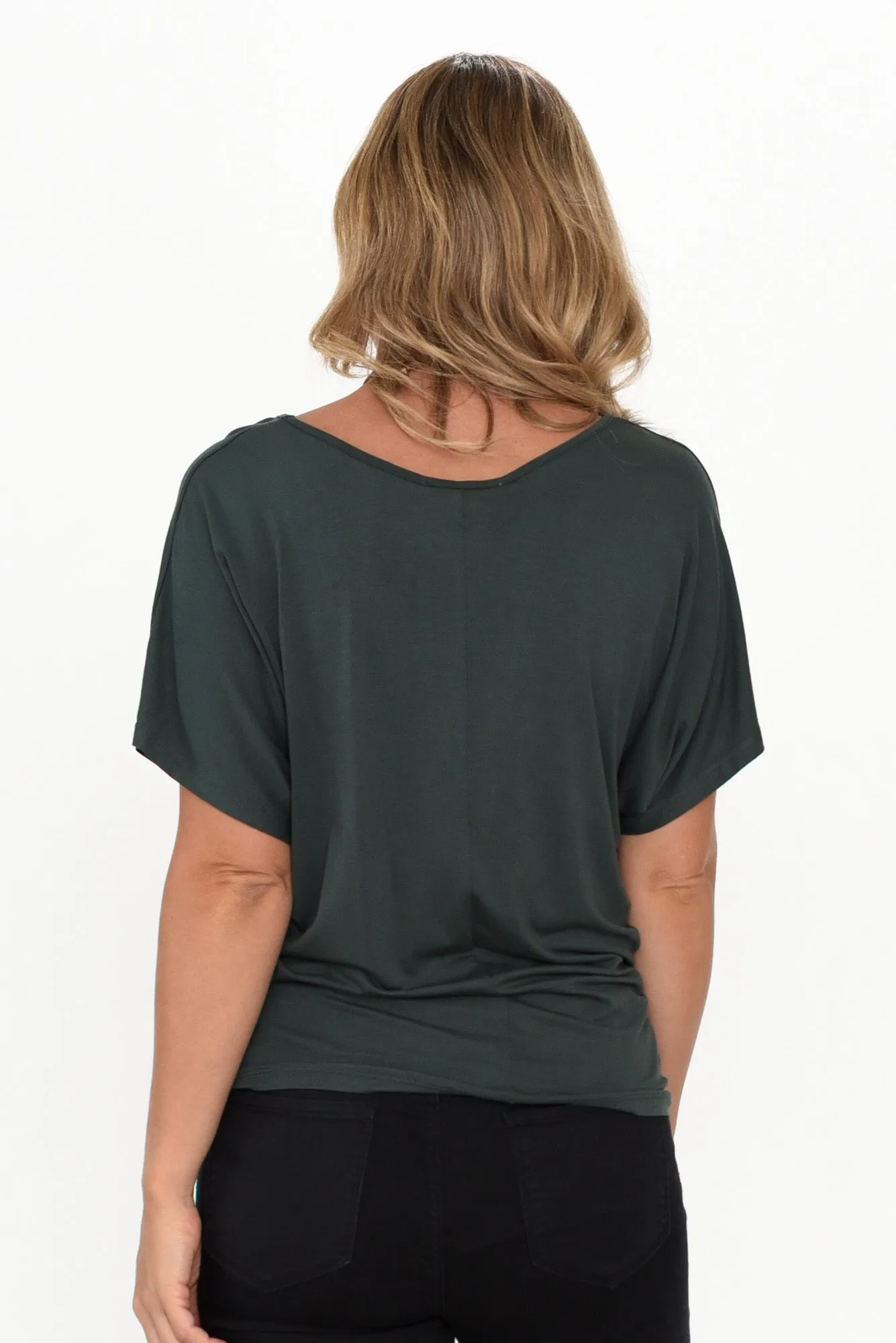 Dark Green Maui Tee sold by Blue Bungalow product image thumbnail 4