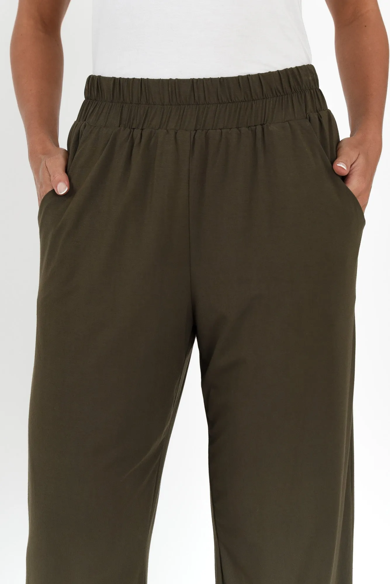 Rosella Olive Bamboo Pants sold by Blue Bungalow product image thumbnail 5