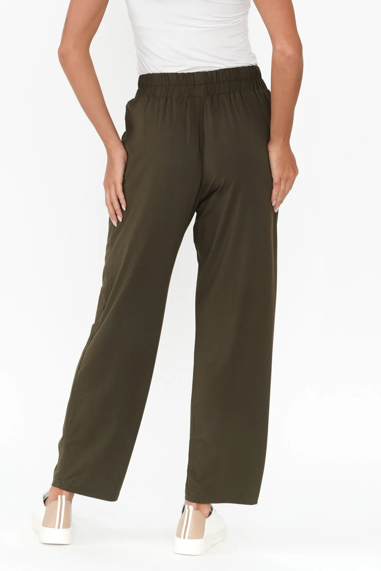Rosella Olive Bamboo Pants sold by Blue Bungalow product image thumbnail 4