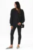 Fennel Black Cotton Blouse sold by Blue Bungalow