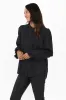Fennel Black Cotton Blouse sold by Blue Bungalow