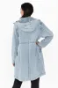 Kingston Light Blue Denim Longline Jacket sold by Blue Bungalow
