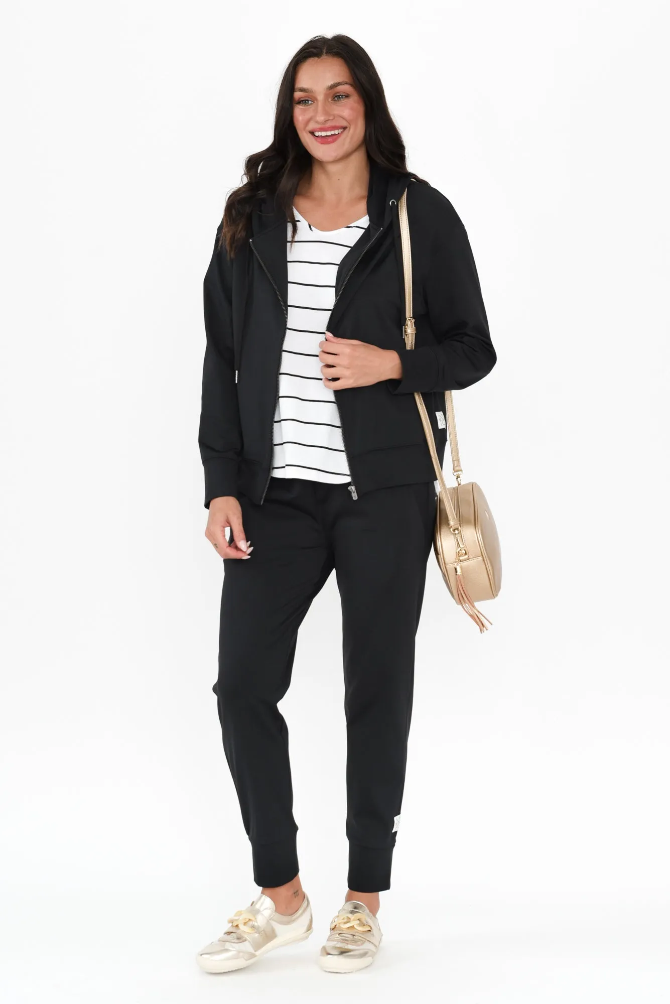 Alexis Black Sweatpants sold by Blue Bungalow product image thumbnail 2