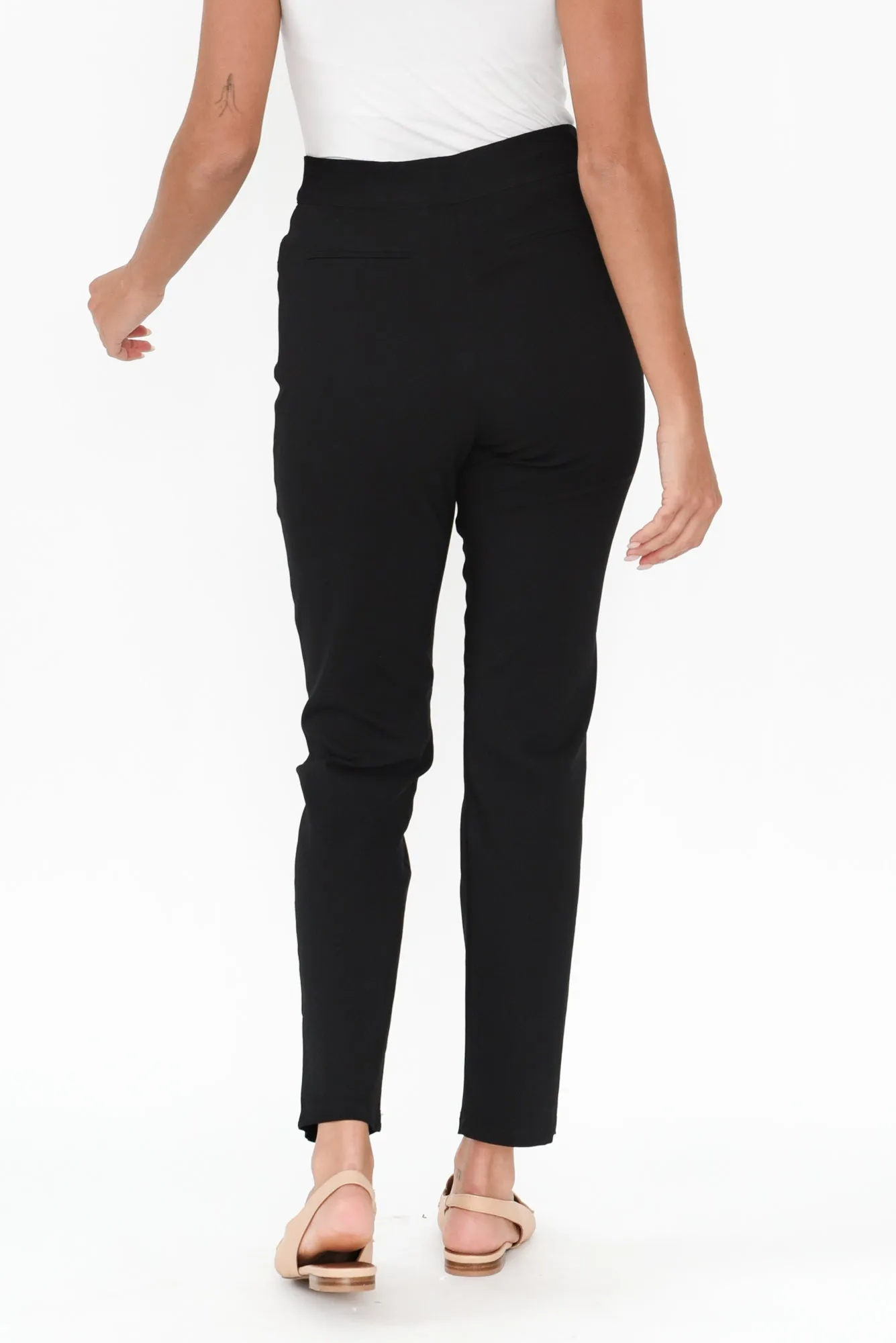 Giselle Black Stretch Pants sold by Blue Bungalow product image thumbnail 4