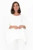 Atwood White Batwing Top sold by Blue Bungalow