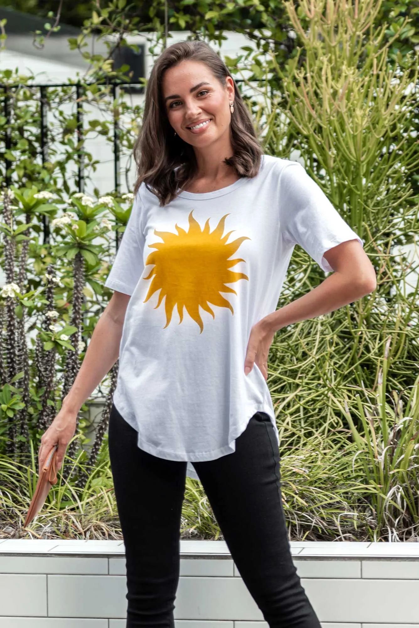 Ariana Soleil Cotton Tee sold by Blue Bungalow product image thumbnail 2