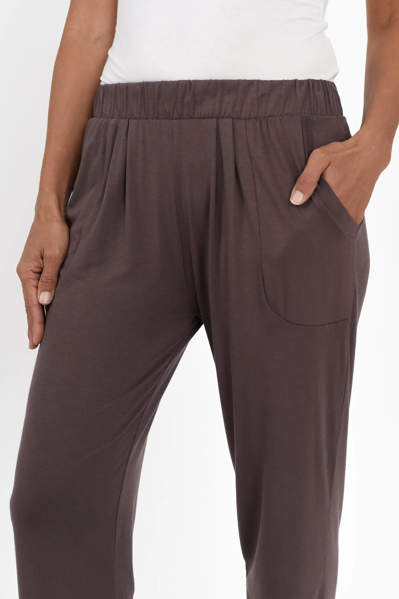Brown Weekend Pants sold by Blue Bungalow product image thumbnail 5