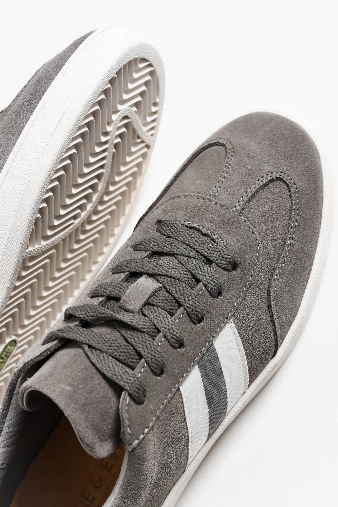 Aloha Grey Stripe Suede Sneaker sold by Blue Bungalow product image thumbnail 3