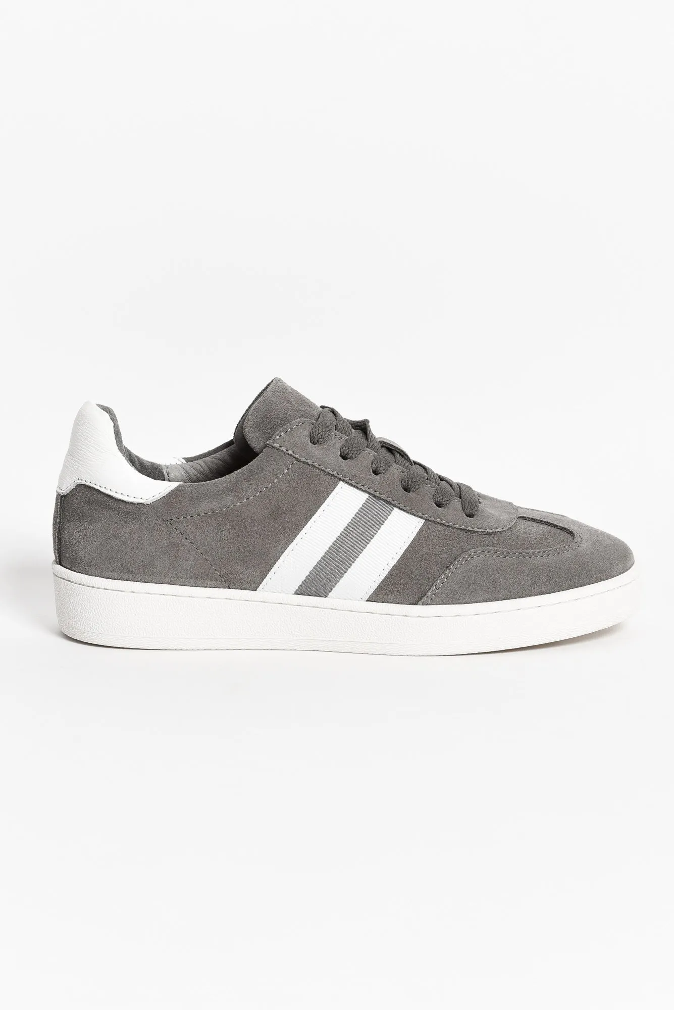 Aloha Grey Stripe Suede Sneaker sold by Blue Bungalow product image thumbnail 4