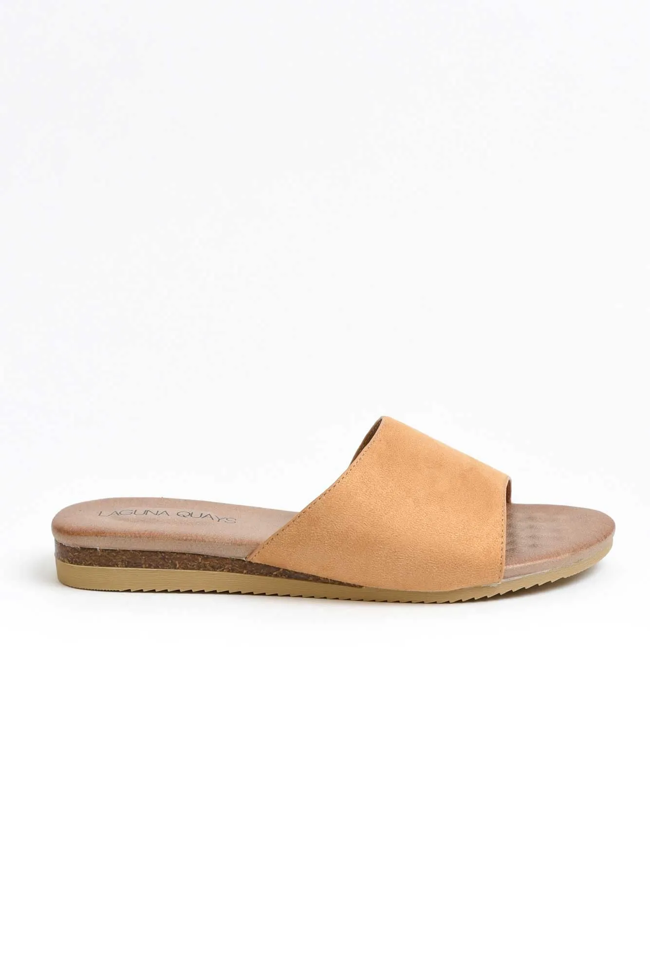 Kaia Tan Asymmetrical Slide sold by Blue Bungalow product image thumbnail 2