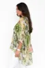 Dinu Green Floral Silk Layer Top sold by Blue Bungalow