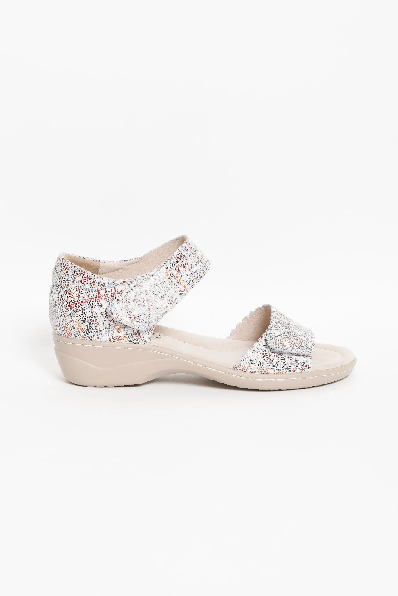 Petal Multi Leather Velcro Sandal sold by Blue Bungalow product image thumbnail 3
