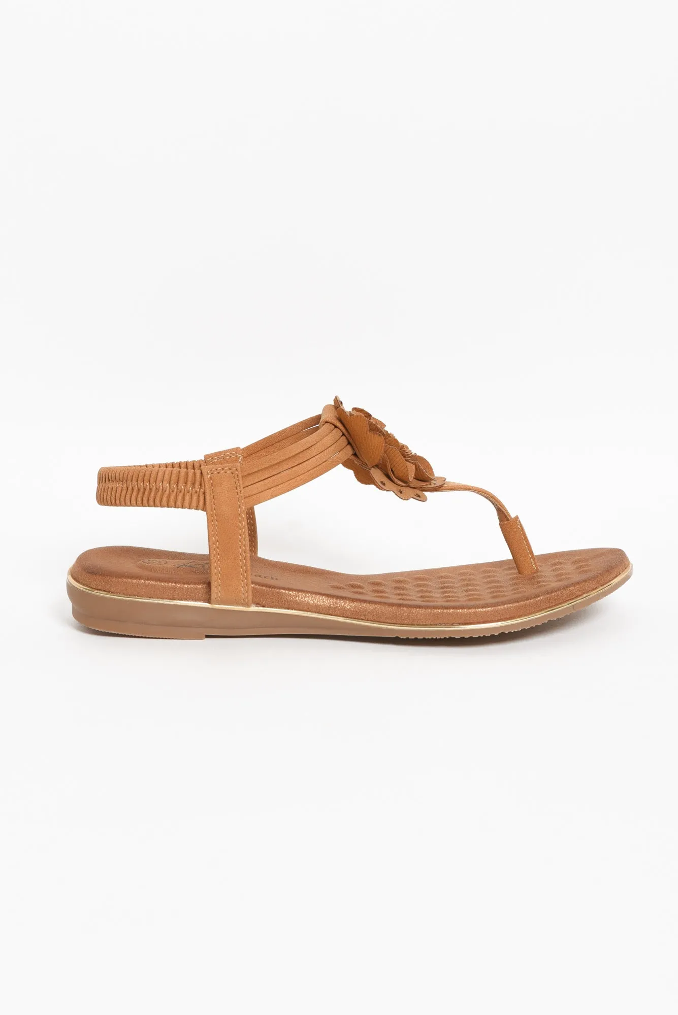 Sea Tan Flower Sandal sold by Blue Bungalow product image thumbnail 3