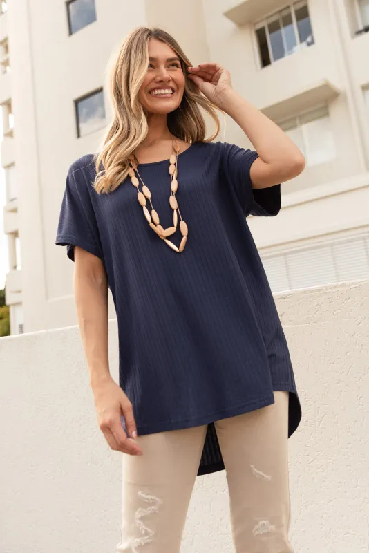 Dallas Steel Hi Lo Top sold by Blue Bungalow