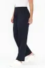 Carmen Navy Stretch Pants sold by Blue Bungalow