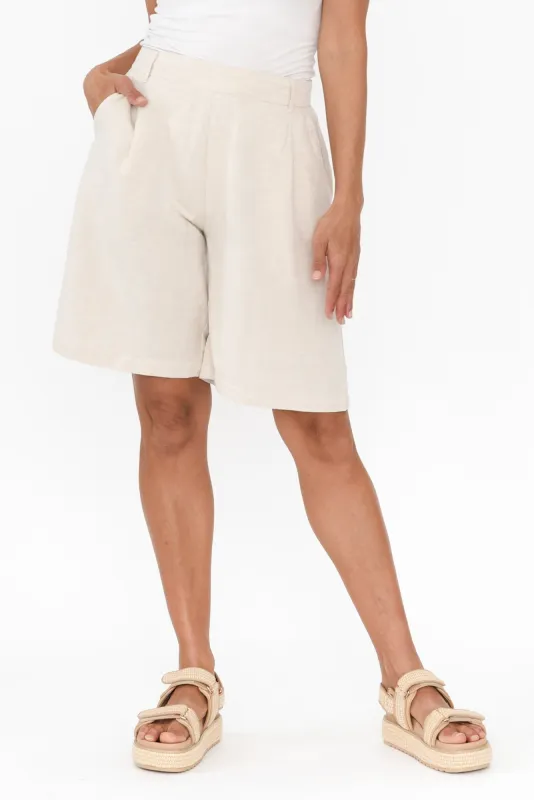 Minette Beige Pocket Shorts sold by Blue Bungalow