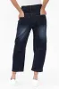 Leo Dark Blue Relaxed Tapered Jeans sold by Blue Bungalow