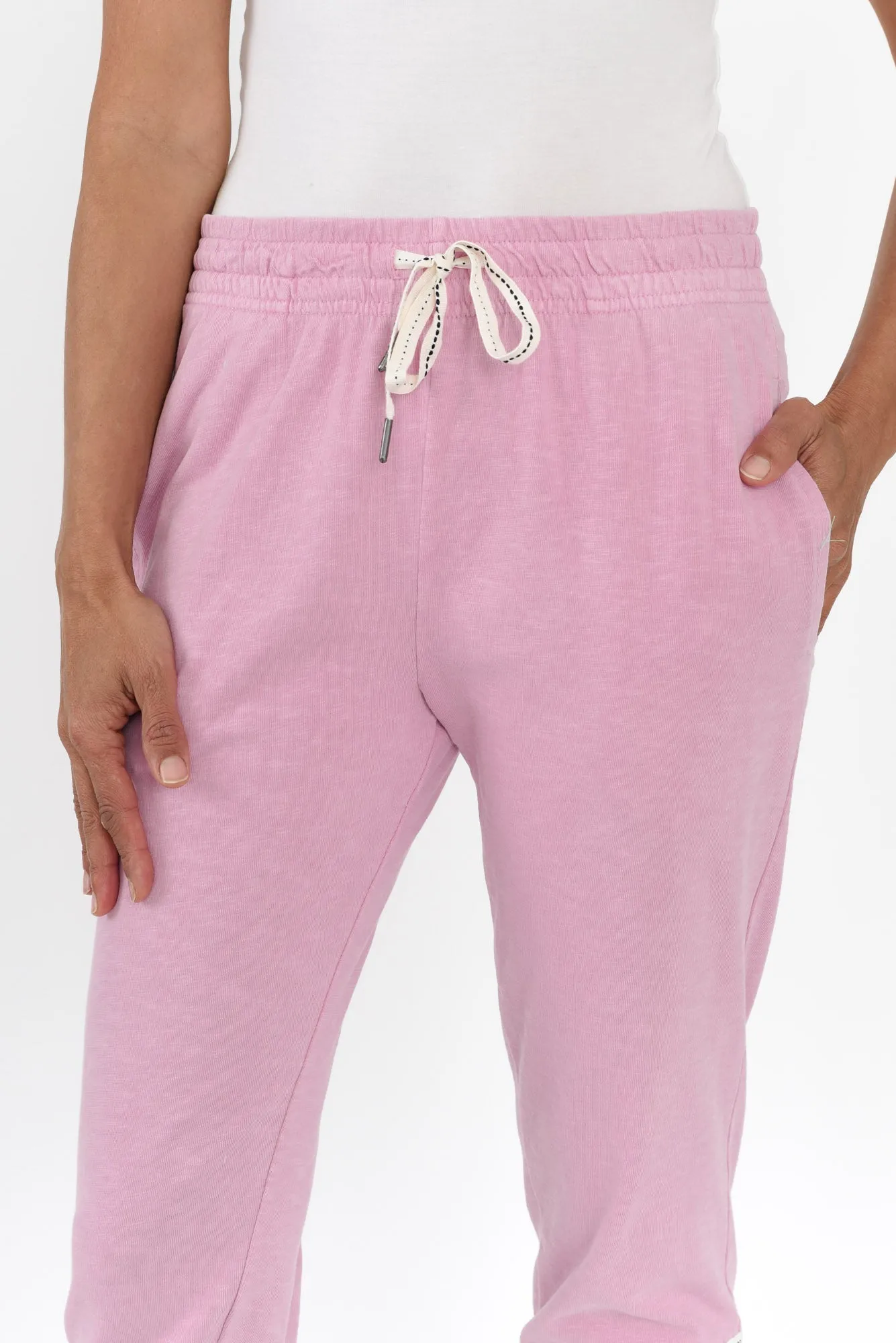 Fundamental Brunch Blush Cotton Sweatpants sold by Blue Bungalow product image thumbnail 5