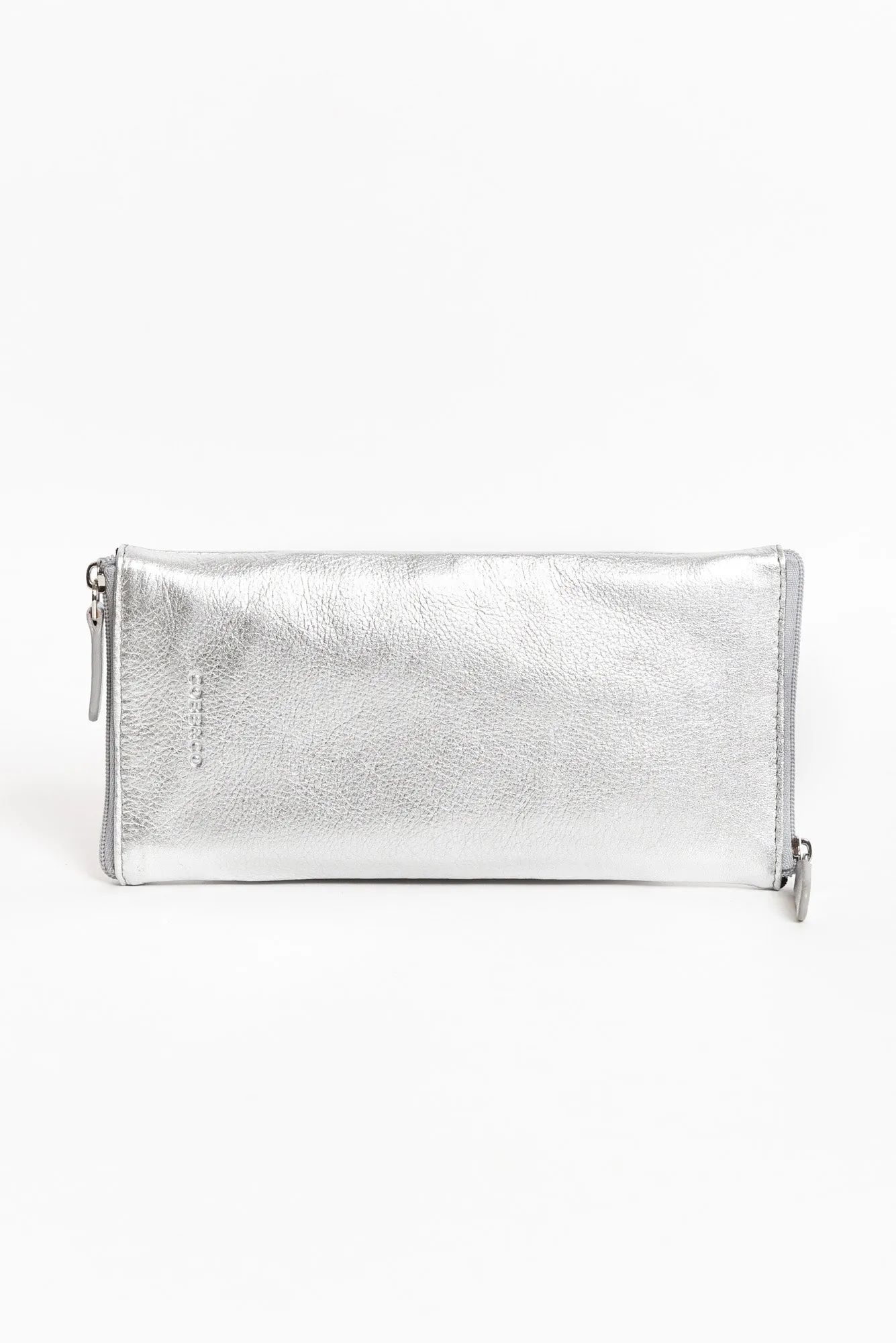 Dublin Silver Metallic Glasses Case sold by Blue Bungalow
