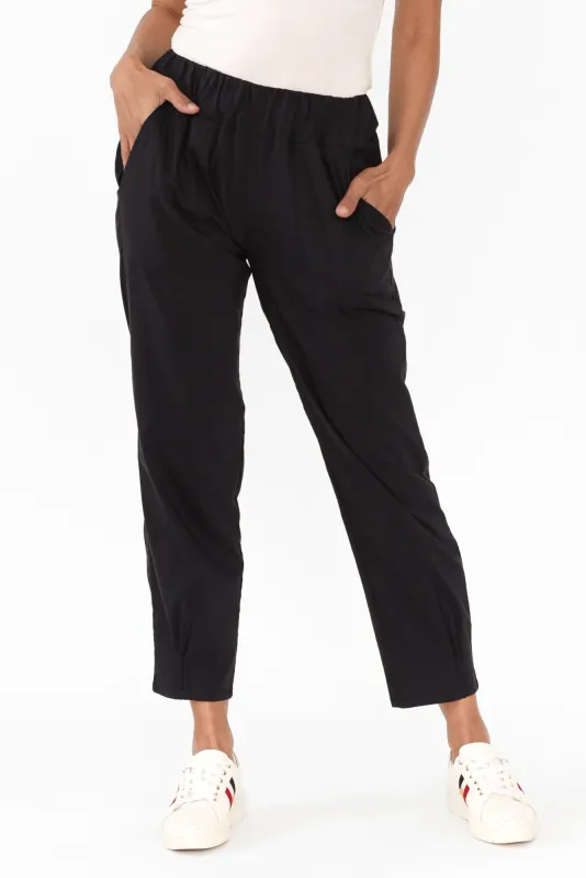 Air-Lite Navy Stretch Pocket Pants sold by Blue Bungalow