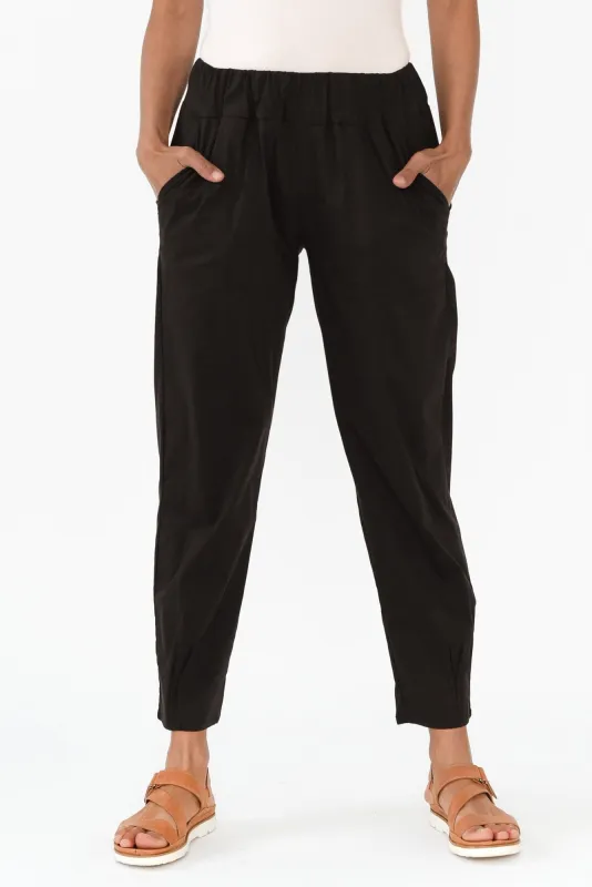 Air-Lite Black Stretch Pocket Pants sold by Blue Bungalow