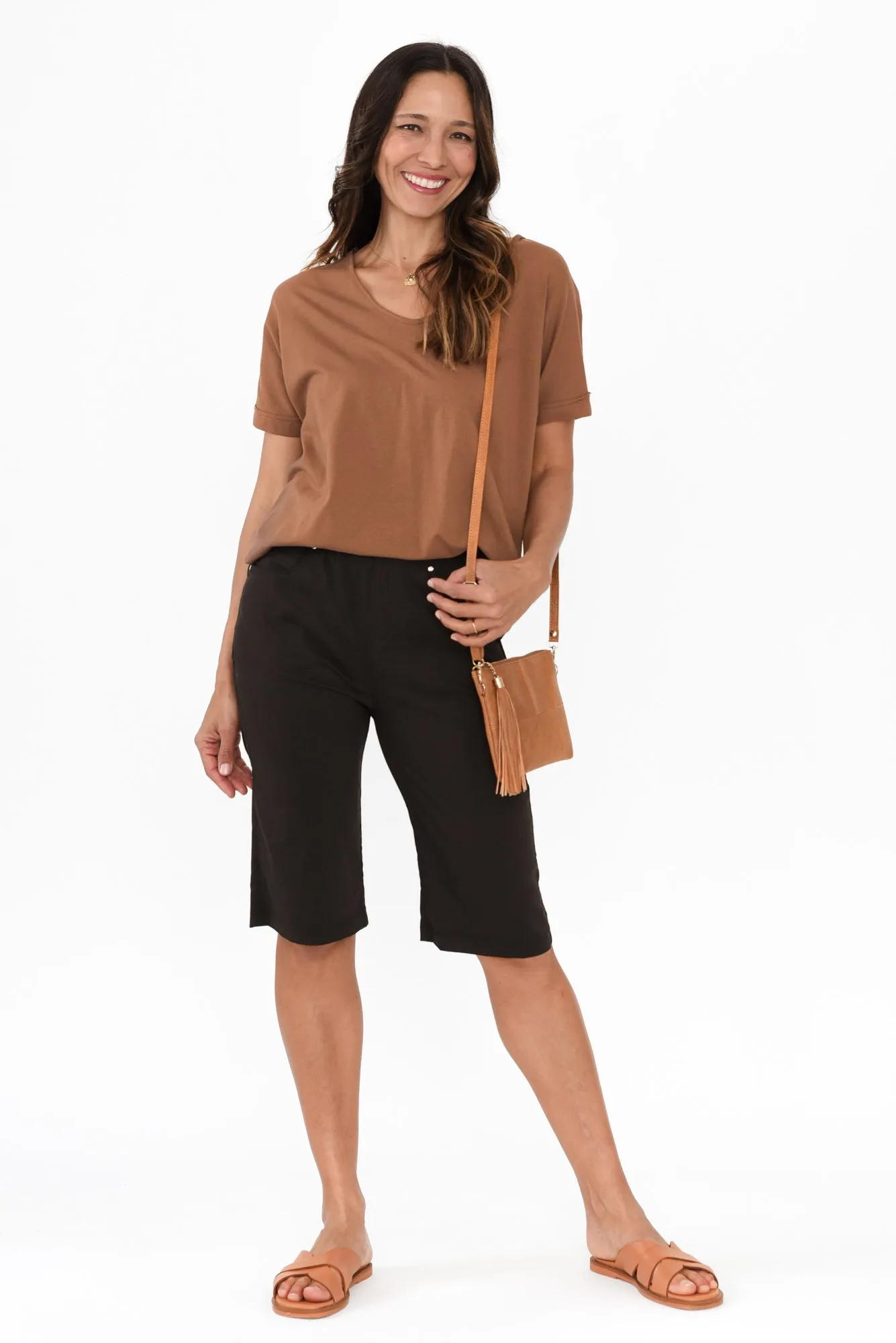 Air-Lite Black Stretch Pocket Shorts sold by Blue Bungalow product image thumbnail 2