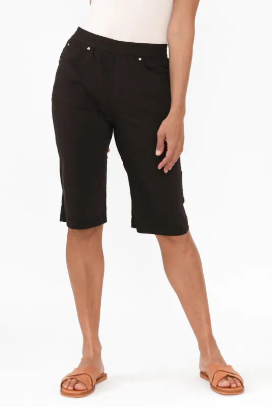 Air-Lite Black Stretch Pocket Shorts sold by Blue Bungalow