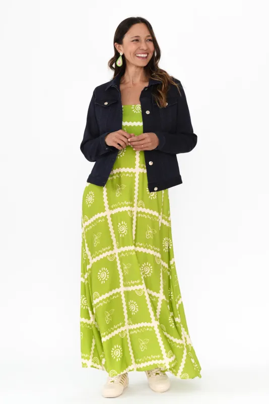 Siobhan Navy Stretch Jacket sold by Blue Bungalow