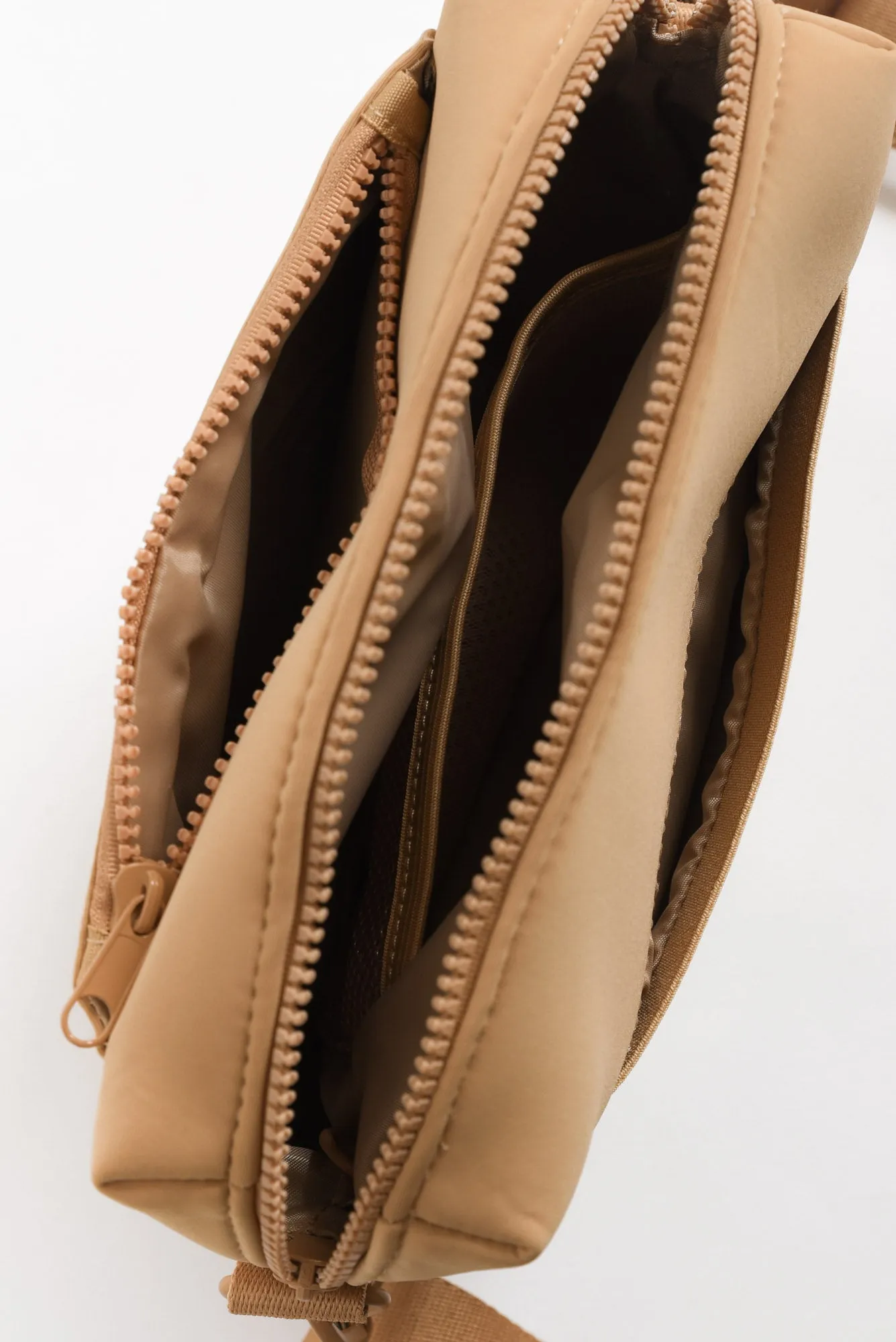 Rudy Beige Neoprene Crossbody Bag sold by Blue Bungalow product image thumbnail 2