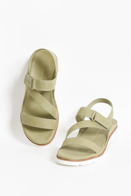 Ashli Sage Strappy Sandal sold by Blue Bungalow