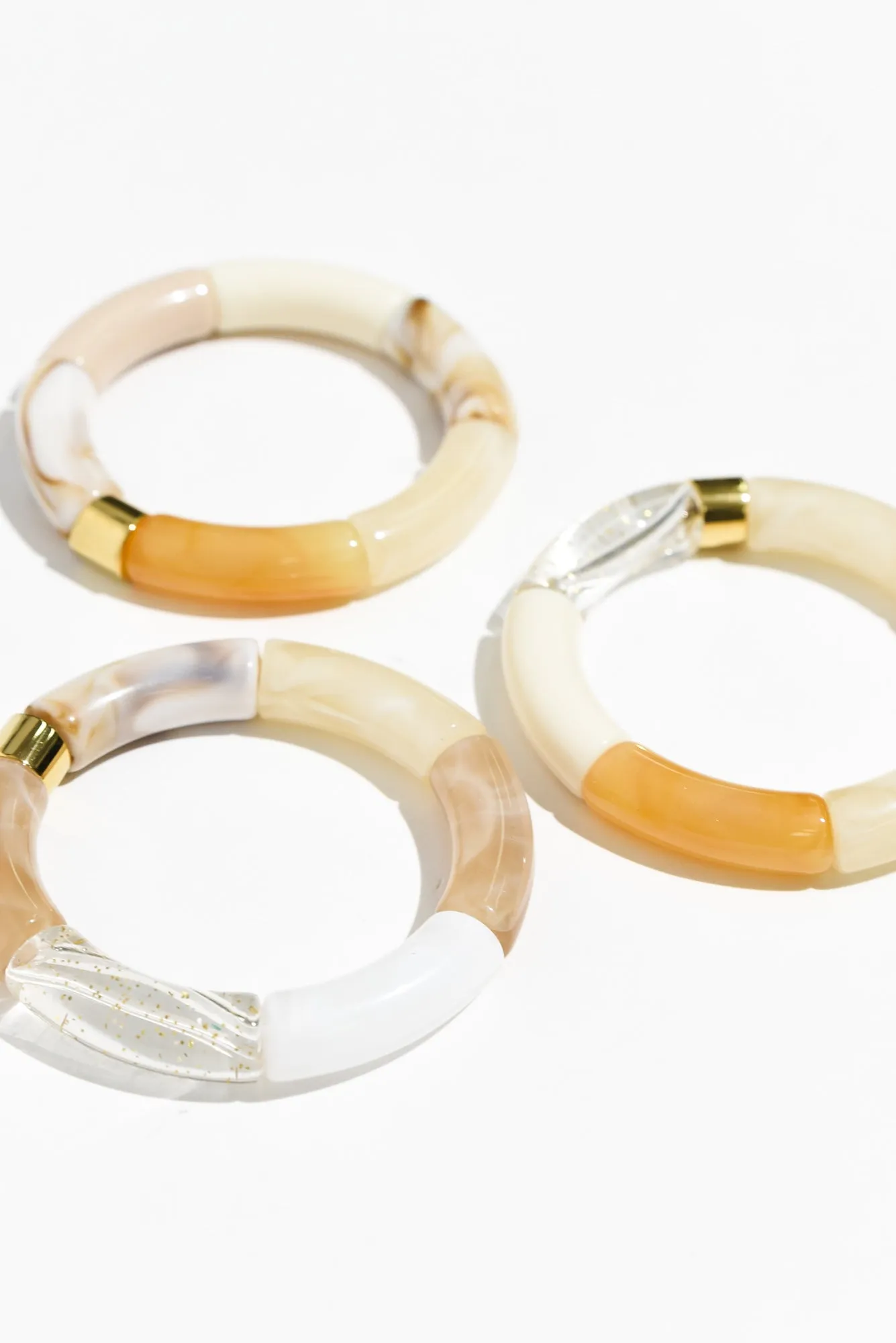 Sheryl Natural Beaded Bracelet Set sold by Blue Bungalow product image thumbnail 3